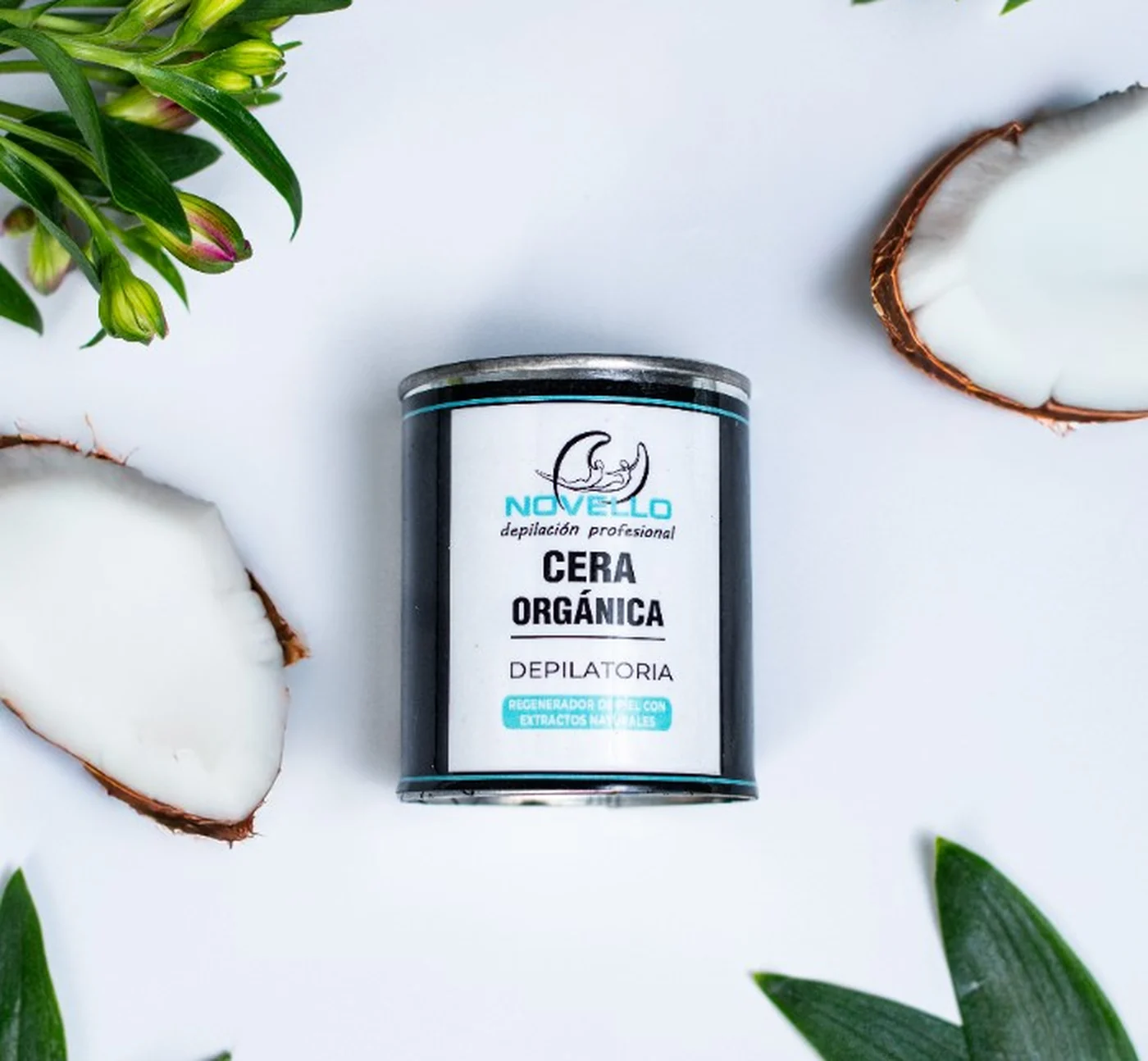 Cera orgánica depilatoria Novello