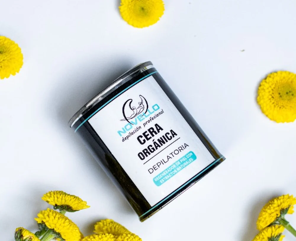 Cera orgánica depilatoria Novello